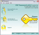 Screenshot of LastBit PDF Password Recovery 12.0.9123