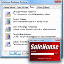 Screenshot of SafeHouse Professional File Encryption 3.04